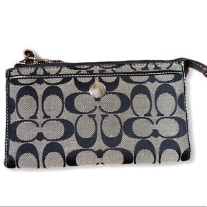 Authentic Coach Wallet Wristlet